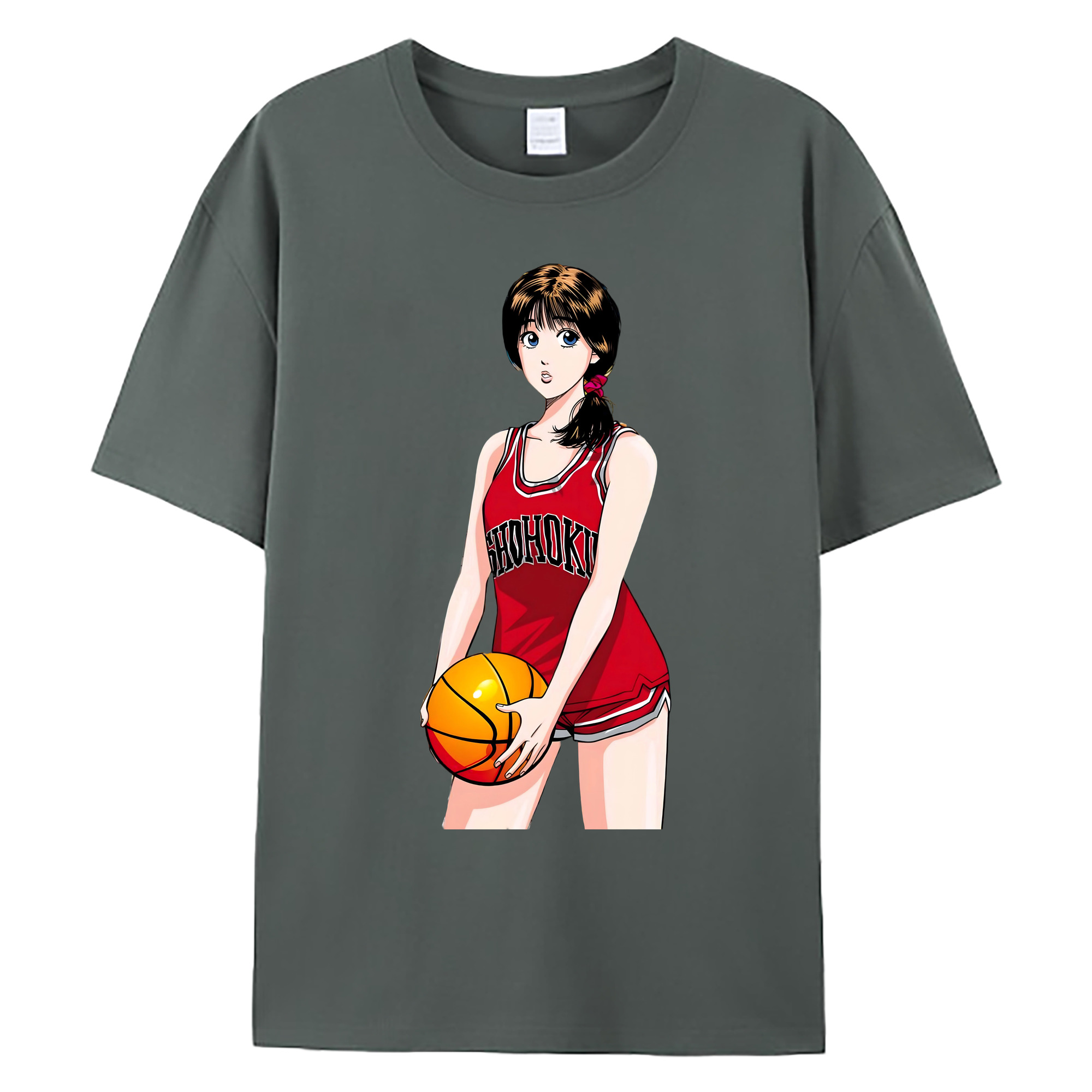 （画像用） SLAM DUNK／スラムダンク 綿100％ メンズ半袖Tシャツ｜肌触りやわらか＆通気性